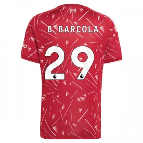 Virallinen Fanipaita Liverpool B. Barcola 29 Kotipelipaita 2026-27 - Miesten Virallinen Fanipaita Liverpool B. Barcola 29 Kotipelipaita 2026-27 - Miesten