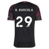 Virallinen Fanipaita + Shortsit Liverpool B. Barcola 29 Kolmas Pelipaita 2026-27 - Lasten