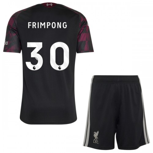 Virallinen Fanipaita + Shortsit Liverpool Frimpong 30 Kolmas Pelipaita 2026-27 - Lasten Virallinen Fanipaita + Shortsit Liverpool Frimpong 30 Kolmas Pelipaita 2026-27 - Lasten