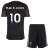 Virallinen Fanipaita + Shortsit Liverpool Mac Allister 10 Kolmas Pelipaita 2026-27 - Lasten Virallinen Fanipaita + Shortsit Liverpool Mac Allister 10 Kolmas Pelipaita 2026-27 - Lasten