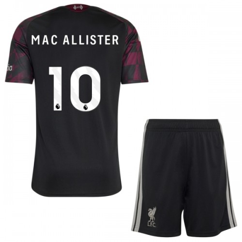 Virallinen Fanipaita + Shortsit Liverpool Mac Allister 10 Kolmas Pelipaita 2026-27 - Lasten Virallinen Fanipaita + Shortsit Liverpool Mac Allister 10 Kolmas Pelipaita 2026-27 - Lasten