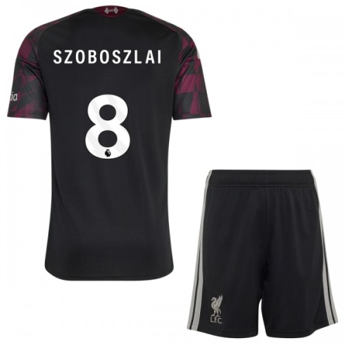 Virallinen Fanipaita + Shortsit Liverpool Szoboszlai 8 Kolmas Pelipaita 2026-27 - Lasten Virallinen Fanipaita + Shortsit Liverpool Szoboszlai 8 Kolmas Pelipaita 2026-27 - Lasten
