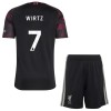 Virallinen Fanipaita + Shortsit Liverpool Wirtz 7 Kolmas Pelipaita 2026-27 - Lasten Virallinen Fanipaita + Shortsit Liverpool Wirtz 7 Kolmas Pelipaita 2026-27 - Lasten