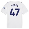Virallinen Fanipaita Manchester City Foden 47 Kolmas Pelipaita 2026-27 - Miesten Virallinen Fanipaita Manchester City Foden 47 Kolmas Pelipaita 2026-27 - Miesten
